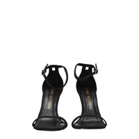 Stuart Weitzman Black Crystals Sandal