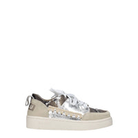 Mou Gray Leather Sneakers