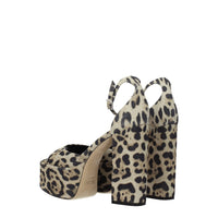 Paris Texas Beige Leather Sandal
