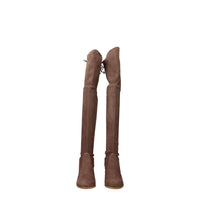 Stuart Weitzman Beige Leather Boot