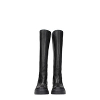 Max Mara Black Leather Boot
