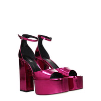 Paris Texas Pink Leather Sandal