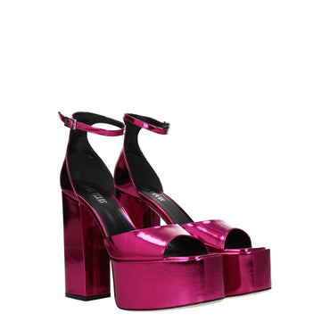 Paris Texas Pink Leather Sandal