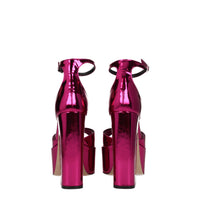 Paris Texas Pink Leather Sandal