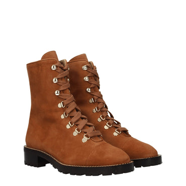 Stuart Weitzman Brown Leather Ankle