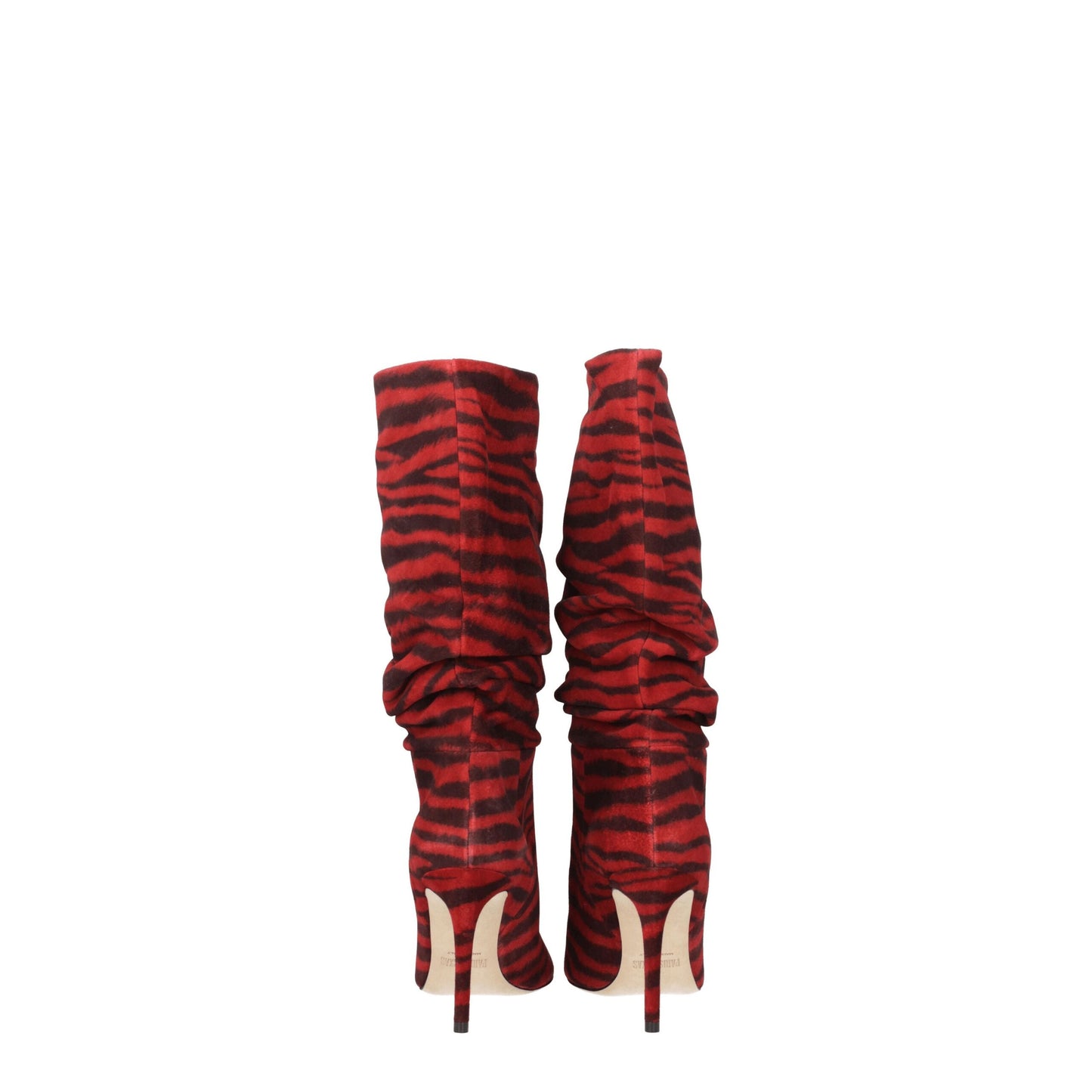 Paris Texas Red Leather Ankle