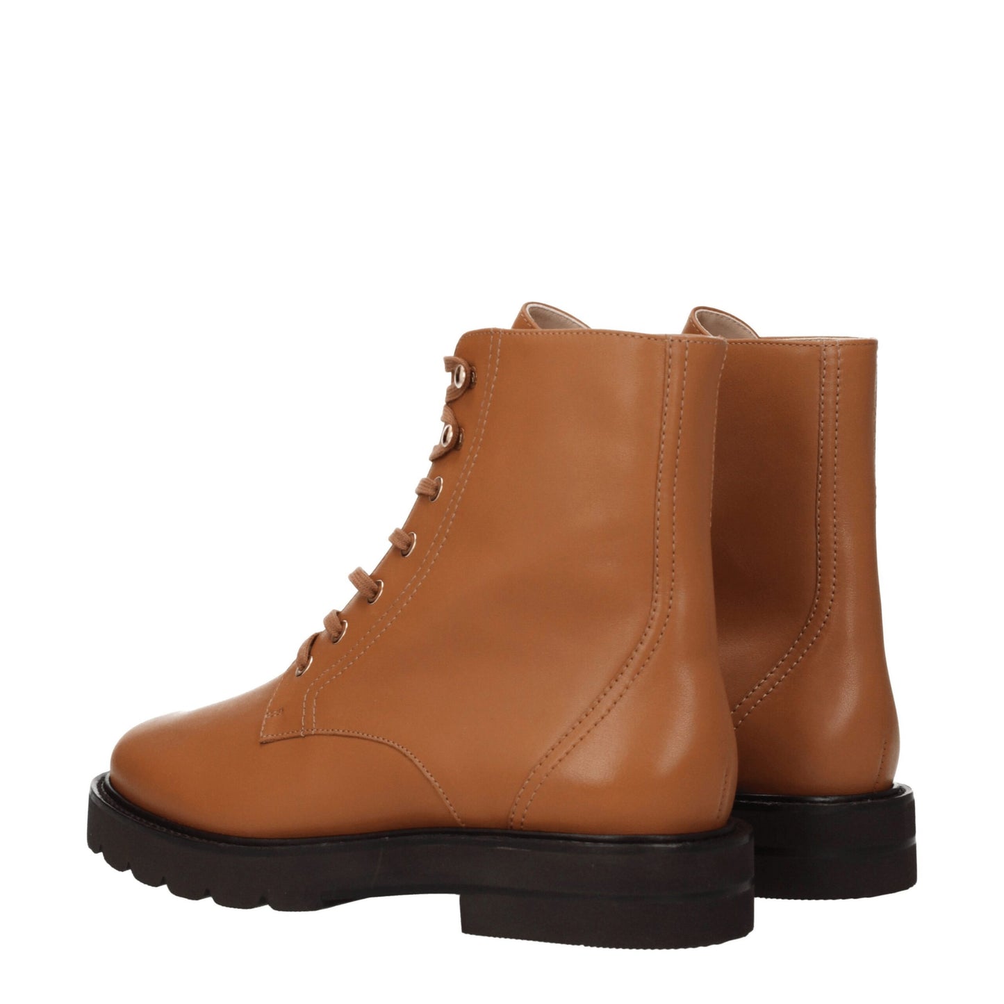 Stuart Weitzman Brown Leather Ankle