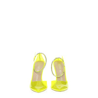 Stuart Weitzman Yellow Pvc Sandal