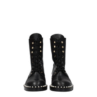 Stuart Weitzman Black Leather Ankle