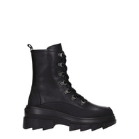 Stuart Weitzman Black Leather Ankle