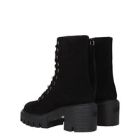 Stuart Weitzman Black Leather Ankle