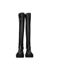 Stuart Weitzman Black Leather Boot