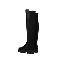 Stuart Weitzman Black Leather Boot