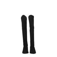 Stuart Weitzman Black Leather Boot