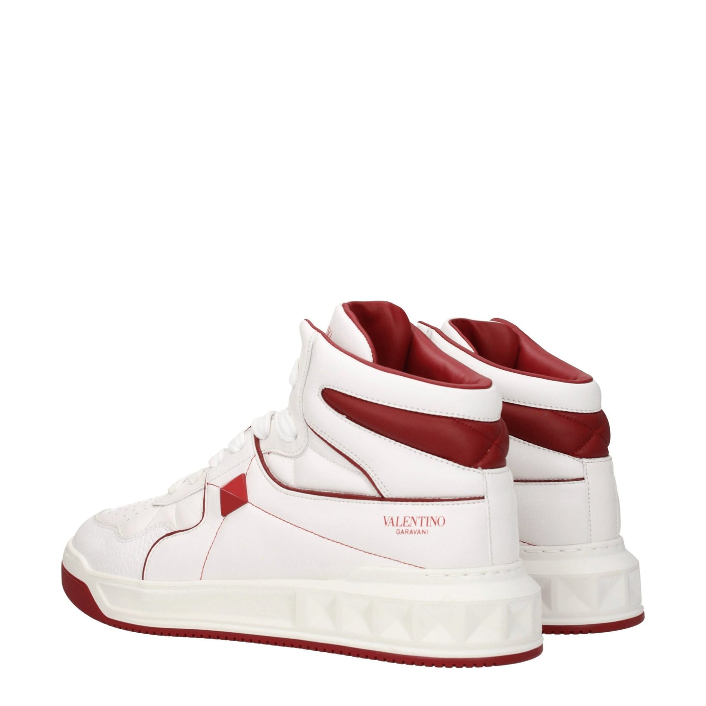 Valentino Garavani White Leather Sneakers