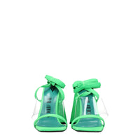 The Attico Transparent Leather Sandal