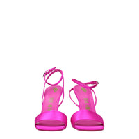 The Attico Pink Satin Sandal