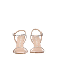 Stuart Weitzman Pink Satin Sandal
