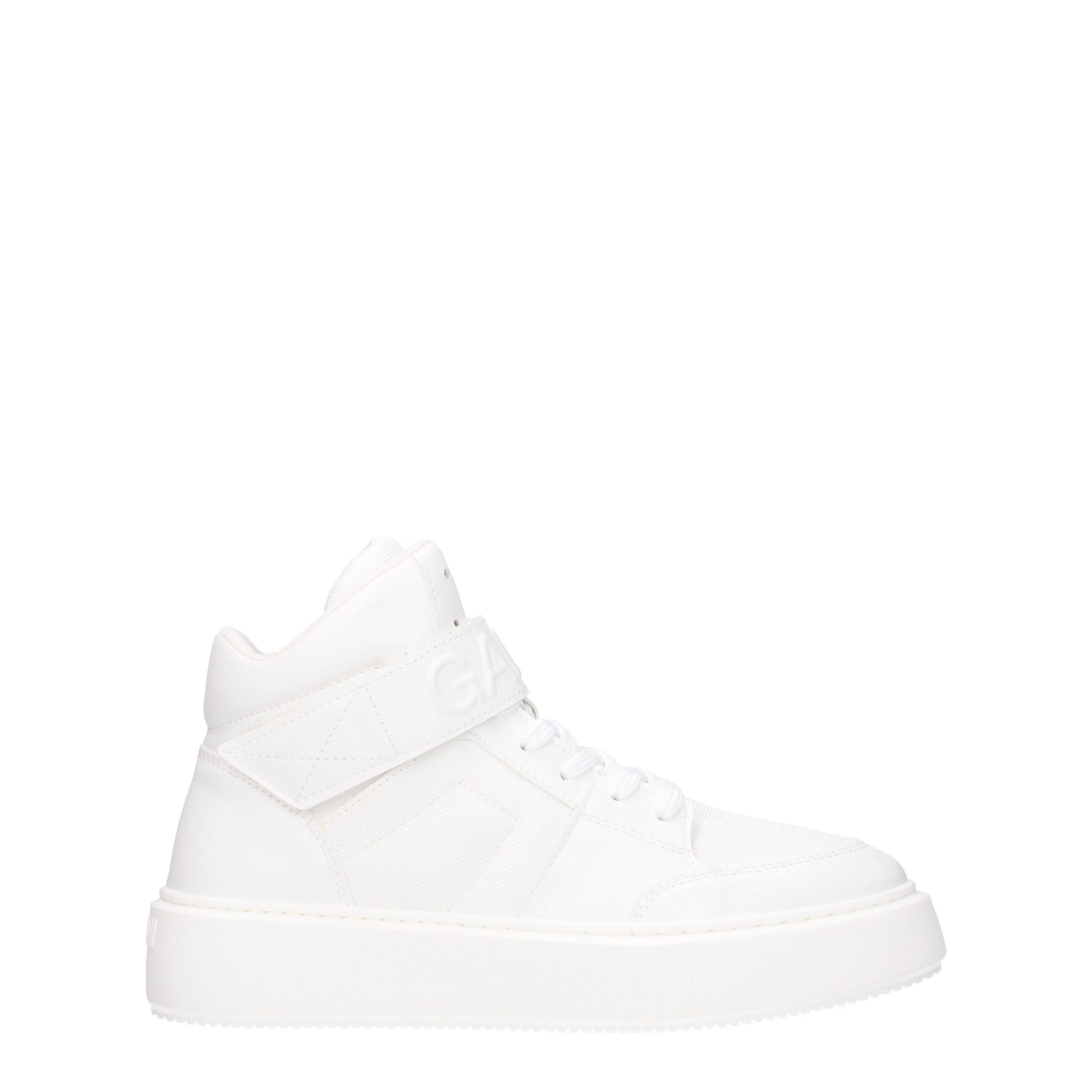 Ganni White Leather Sneakers