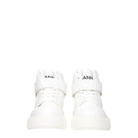 Ganni White Leather Sneakers
