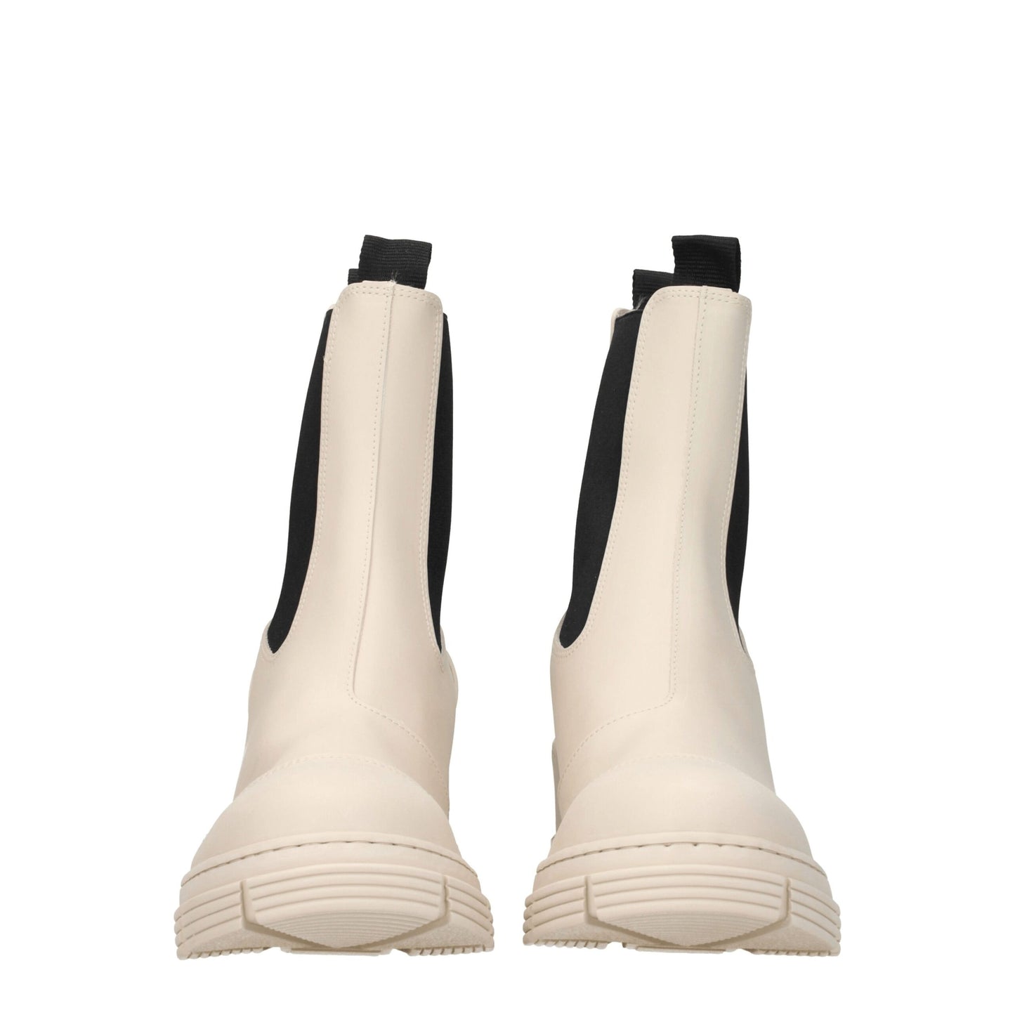 Ganni Gray Cotton Ankle