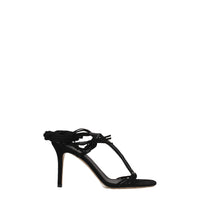 Isabel Marant Black Leather Sandal