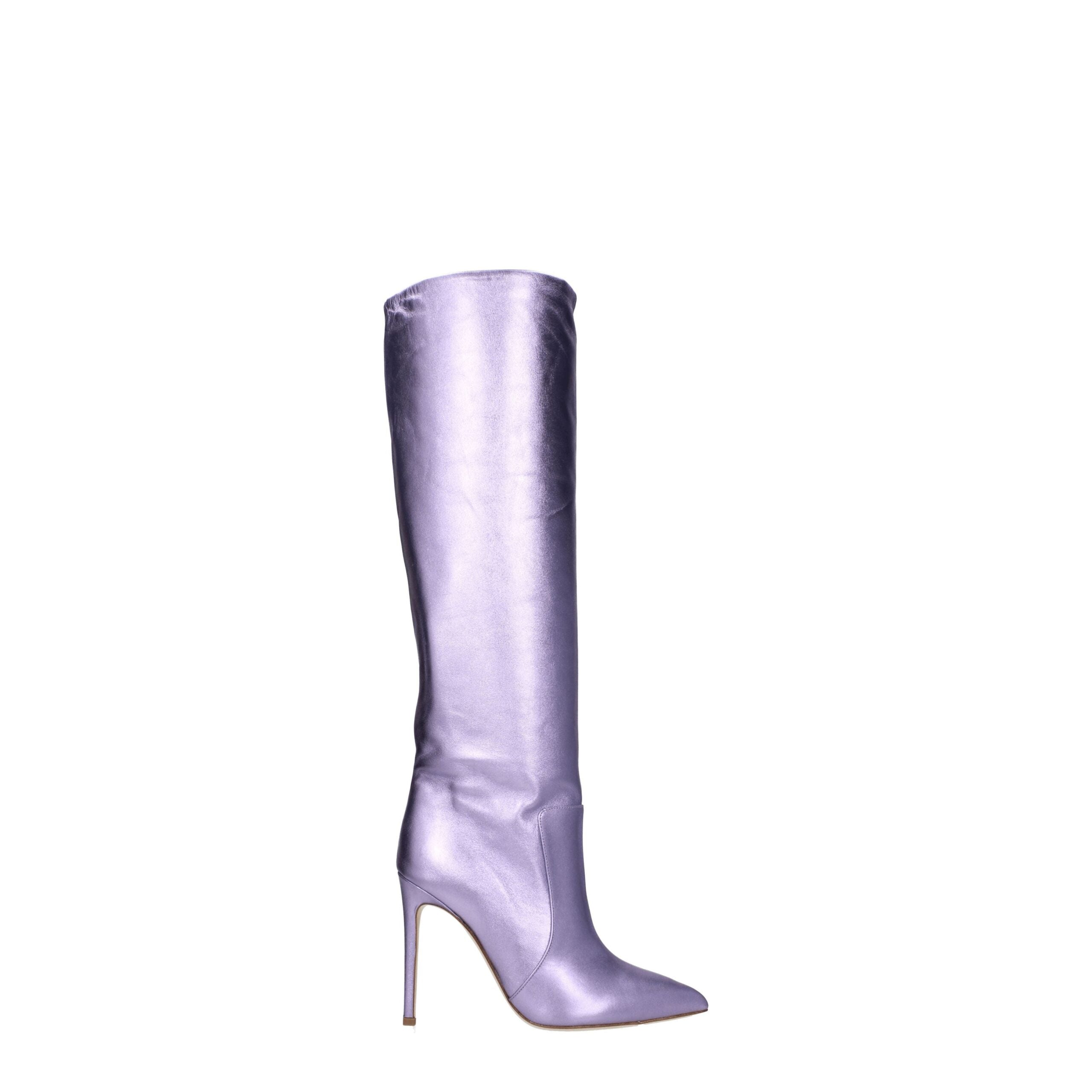 Paris Texas Purple Leather Boot