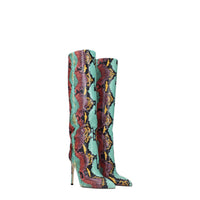 Paris Texas Multicolor Leather Boot