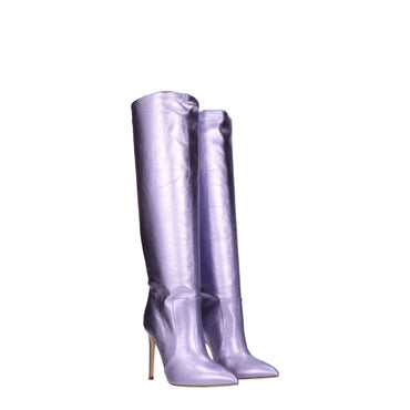 Paris Texas Purple Leather Boot