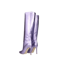 Paris Texas Purple Leather Boot