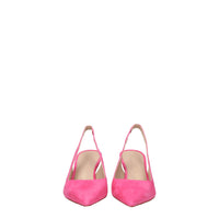 Stuart Weitzman Pink Leather Sandal