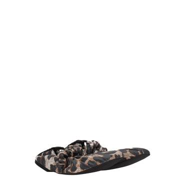 Ganni Beige Fabric Ballet Flat