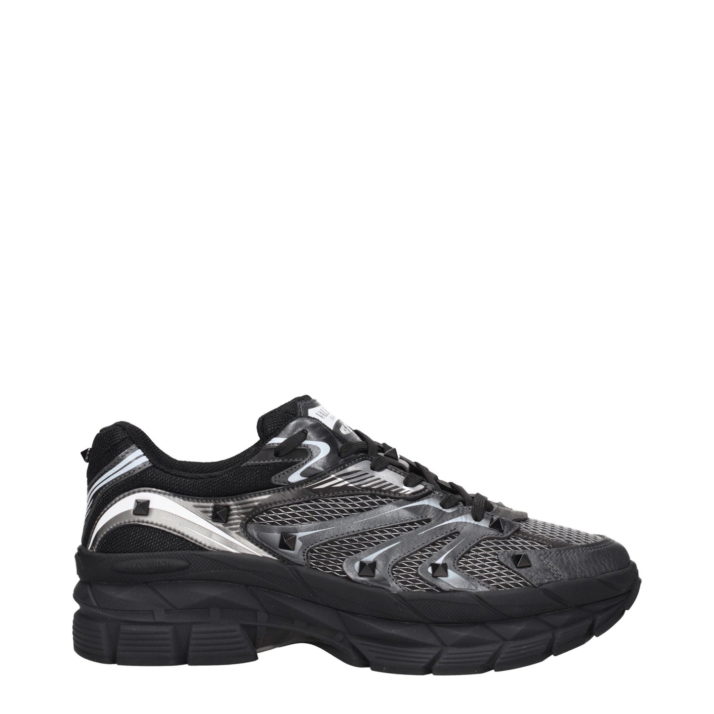 Valentino Garavani Black Fabric Sneakers