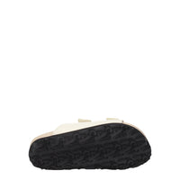 Palm Angels Beige Leather Sandal