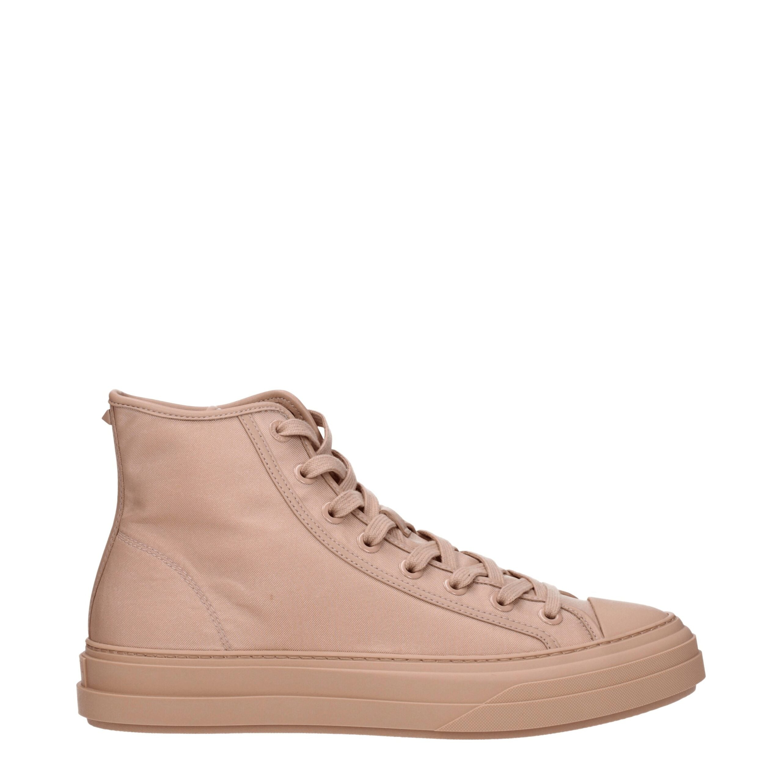 Valentino Garavani Pink Fabric Sneakers