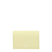 Jil Sander Yellow Leather Cardholder