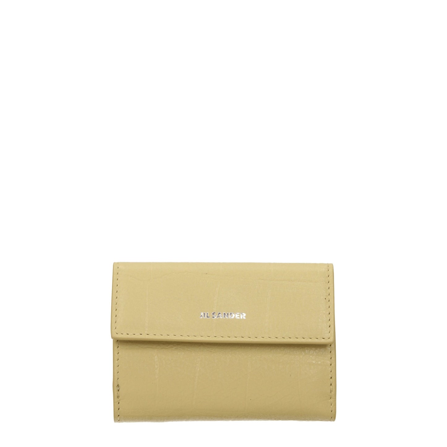 Jil Sander Yellow Leather Wallet