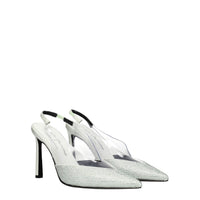 Sergio Rossi Green Satin Sandal