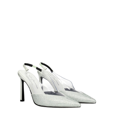 Sergio Rossi Green Satin Sandal