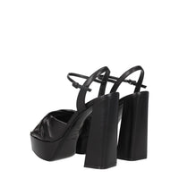 Sergio Rossi Black Leather Sandal