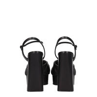 Sergio Rossi Black Leather Sandal