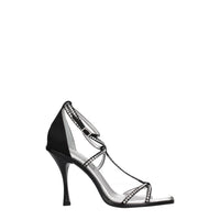 Dsquared² Black Satin Sandal