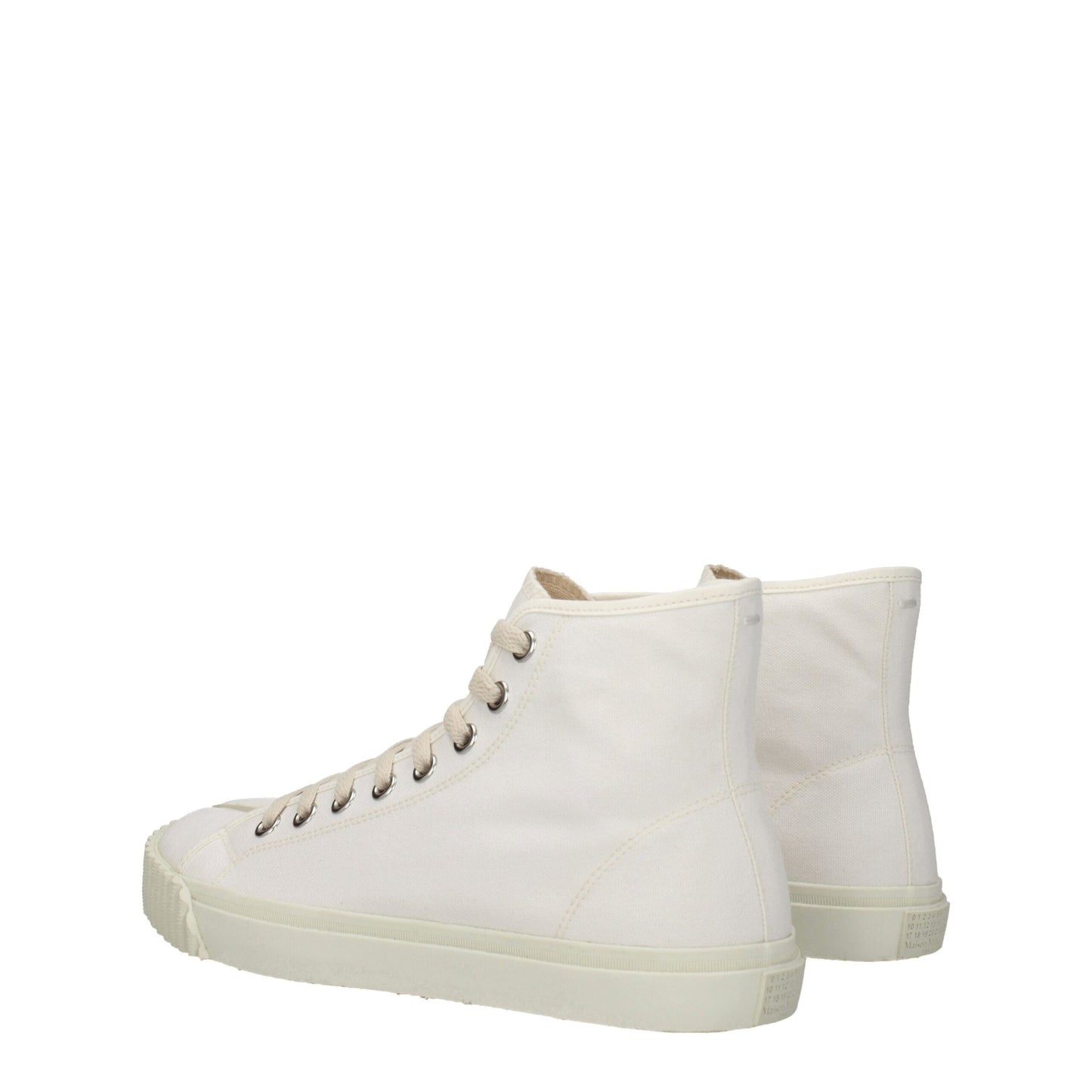 Maison Margiela White Fabric Sneakers