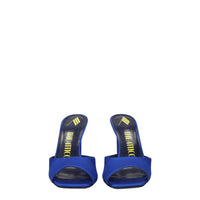 The Attico Blue Satin Sandal