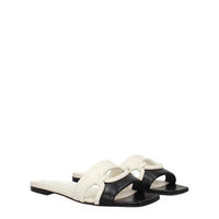 Valentino Garavani Black Leather Slipper