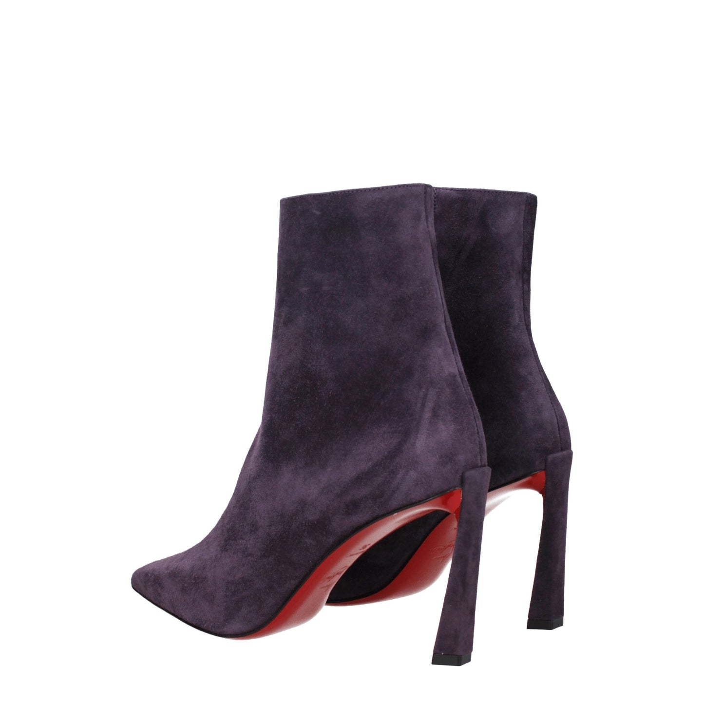 Christian Louboutin Purple Leather Ankle