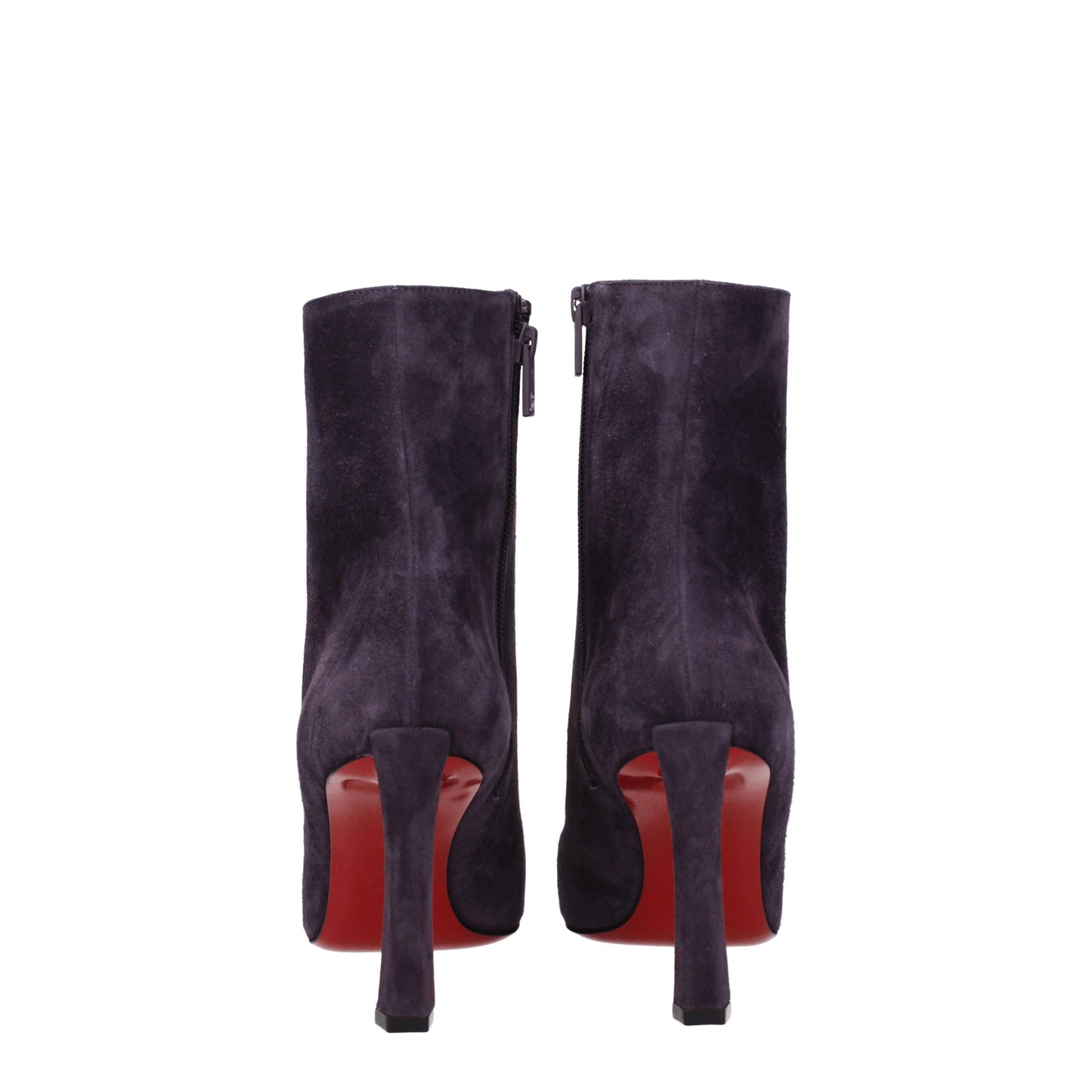 Christian Louboutin Purple Leather Ankle
