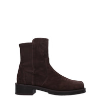 Stuart Weitzman Brown Leather Ankle