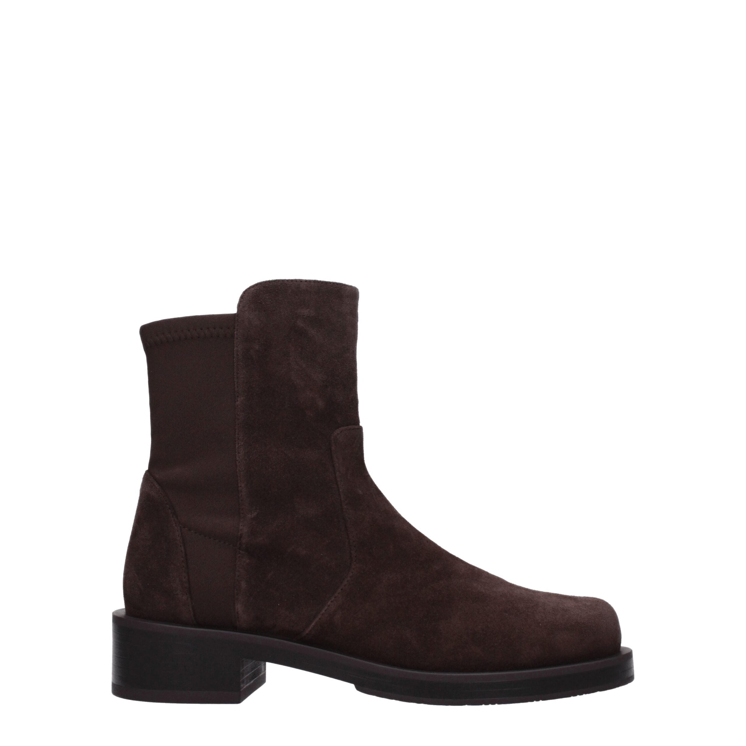 Stuart Weitzman Brown Leather Ankle