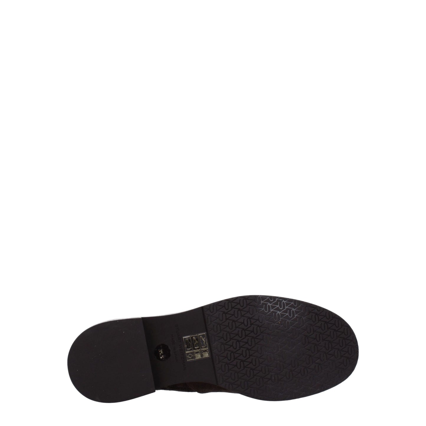 Stuart Weitzman Brown Leather Ankle